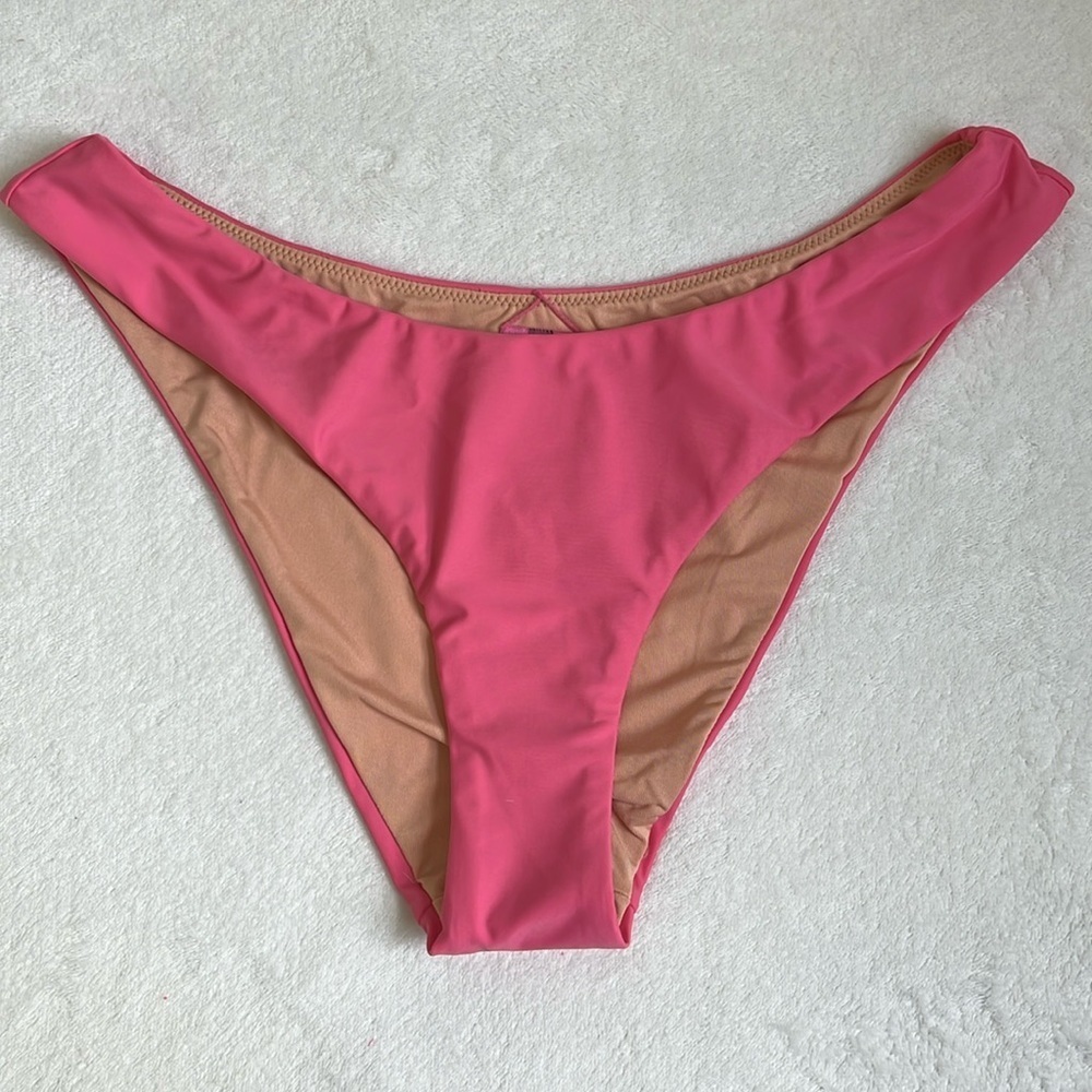 J. Crew Women’s Curved Waist Cheeky Bikini Bottoms Size Medium